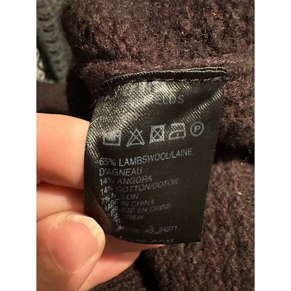 All Saints Men's Sz M Spitalfields Lambswool & Angora‎ Crewneck Jumper Sweater - Picture 6 of 7